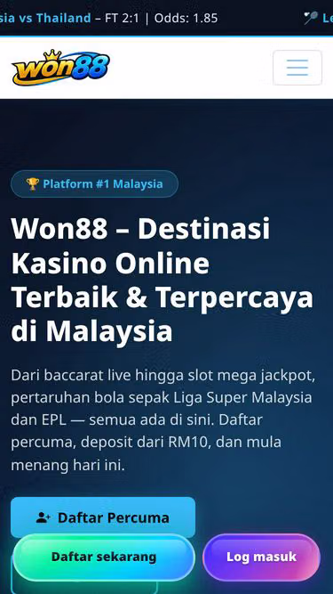 Screenshot of won88.run