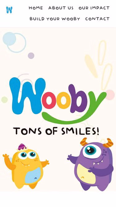 Screenshot of wooby.org