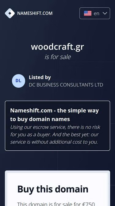 Screenshot of woodcraft.gr