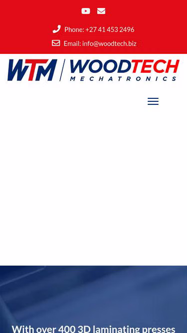 Screenshot of woodtech.biz