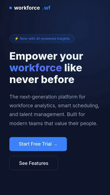 Screenshot of workforce.wf