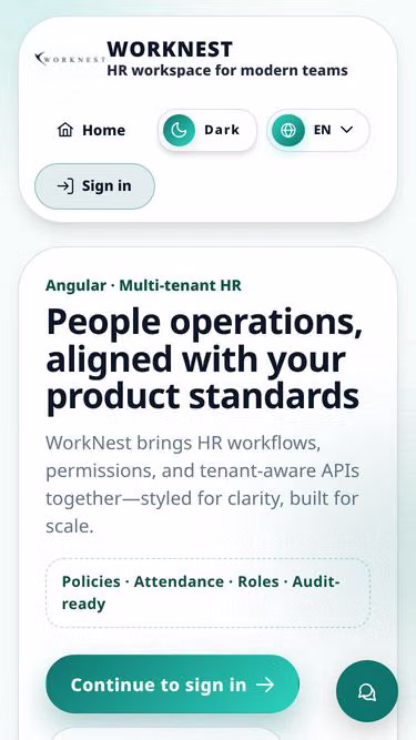 Screenshot of worknest.cloud