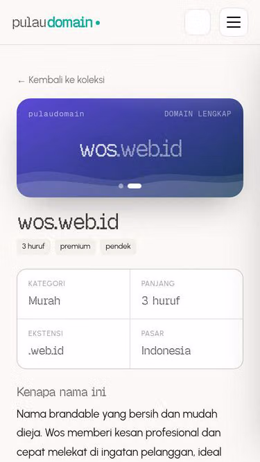 Screenshot of wos.web.id