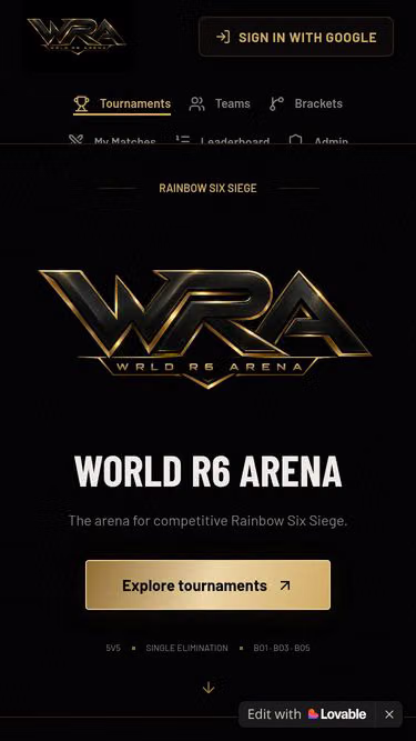 Screenshot of wra.world