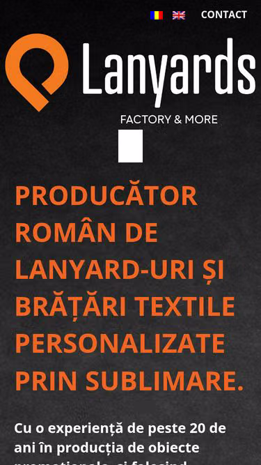 Screenshot of wristbands.ro