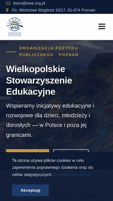 Screenshot of wse.org.pl