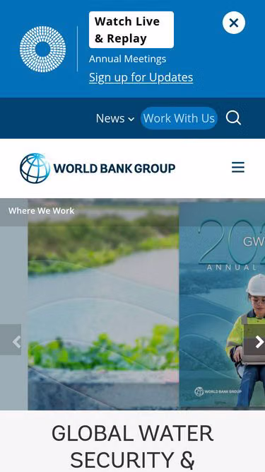 Screenshot of wsp.org