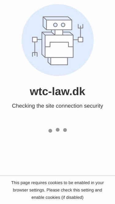 Screenshot of wtc.dk