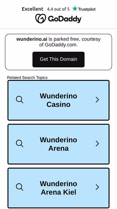 Screenshot of wunderino.ai
