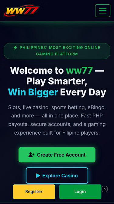 Screenshot of ww77.uk