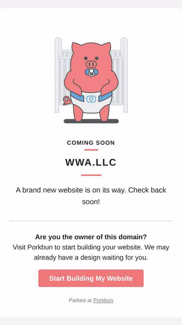 Screenshot of wwa.llc