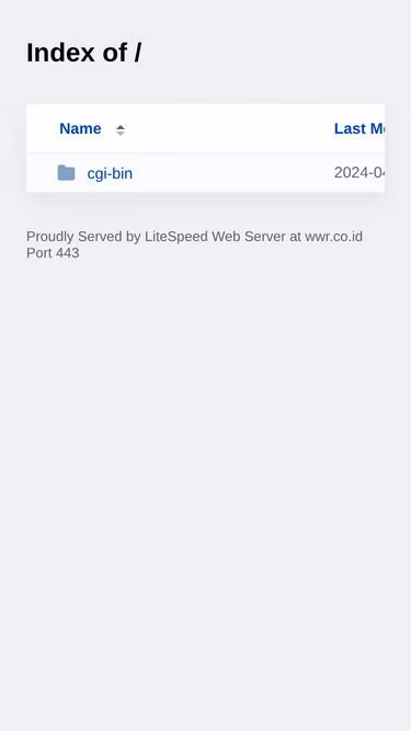 Screenshot of wwr.co.id