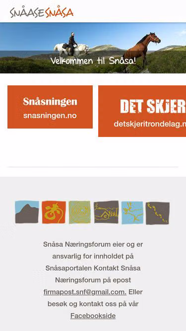 Screenshot of www.snasa.no