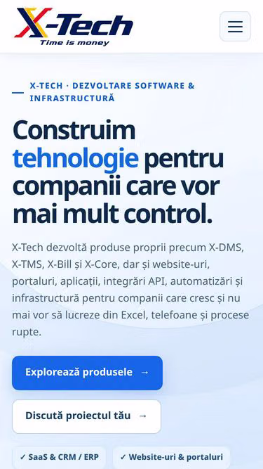 Screenshot of x-tech.ro