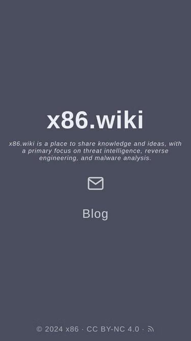 Screenshot of x86.wiki