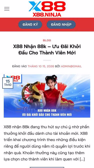 Screenshot of x88.ninja