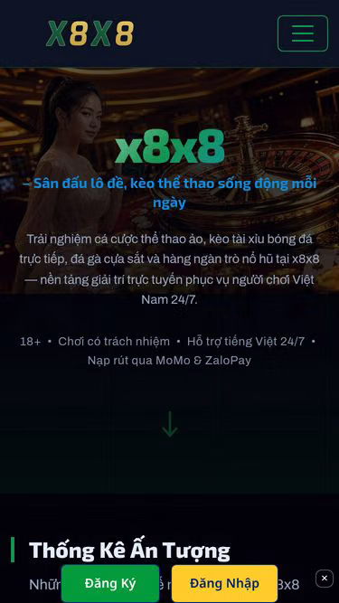 Screenshot of x8x8.bar