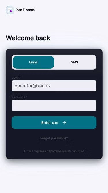 Screenshot of xan.bz