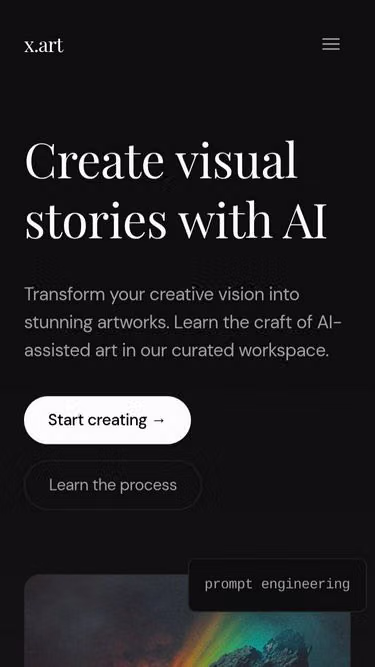 Screenshot of xart.club