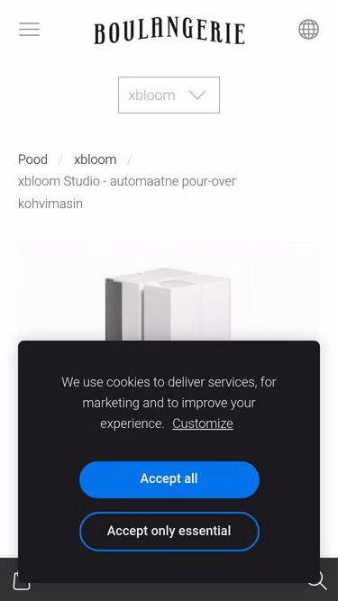 Screenshot of xbloom.ee