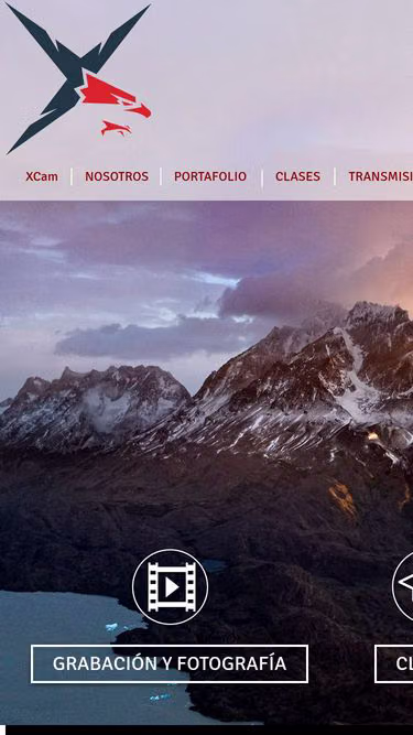 Screenshot of xcam.cl