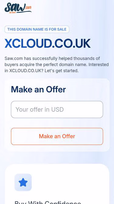 Screenshot of xcloud.co.uk