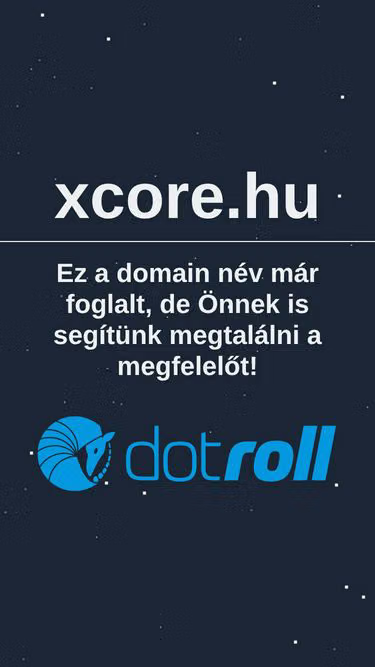 Screenshot of xcore.hu
