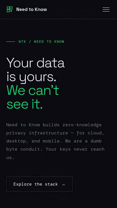 Screenshot of xdrive.dev