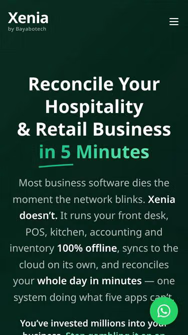 Screenshot of xenia.ng
