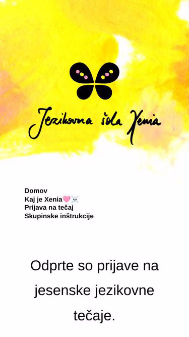 Screenshot of xenia.si