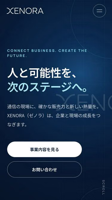 Screenshot of xenora.jp