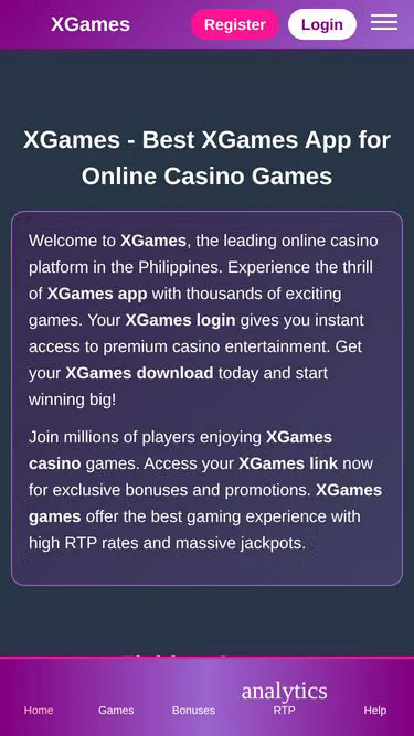 Screenshot of xgames.sbs