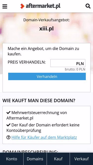 Screenshot of xiii.pl