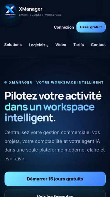 Screenshot of xmanager.space