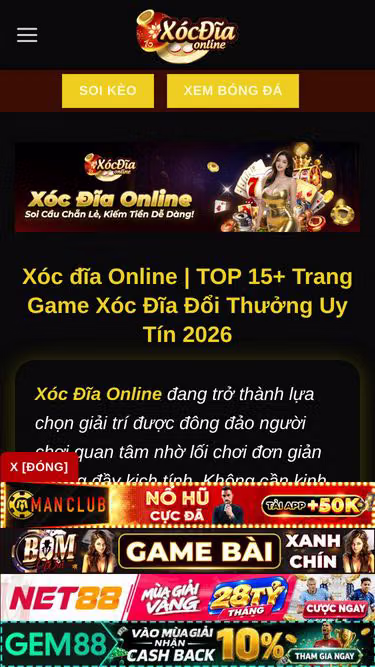 Screenshot of xocdiaonline.guru