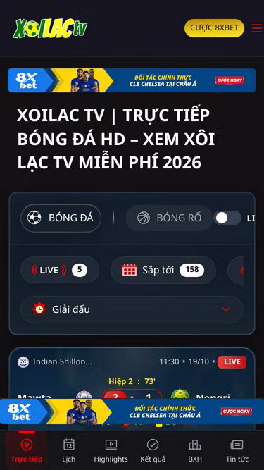 Screenshot of xoilactv1.skin