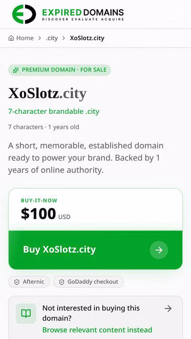 Screenshot of xoslotz.city