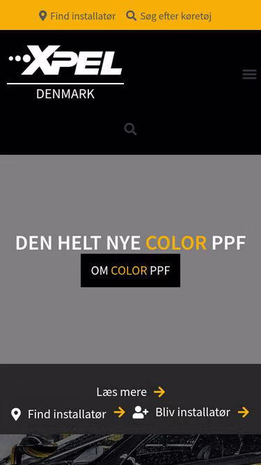 Screenshot of xpel.dk