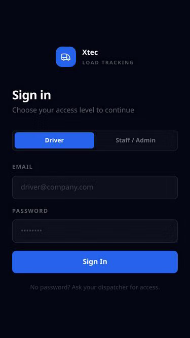 Screenshot of xtec.io
