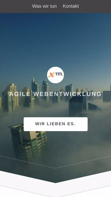 Screenshot of xtm.de