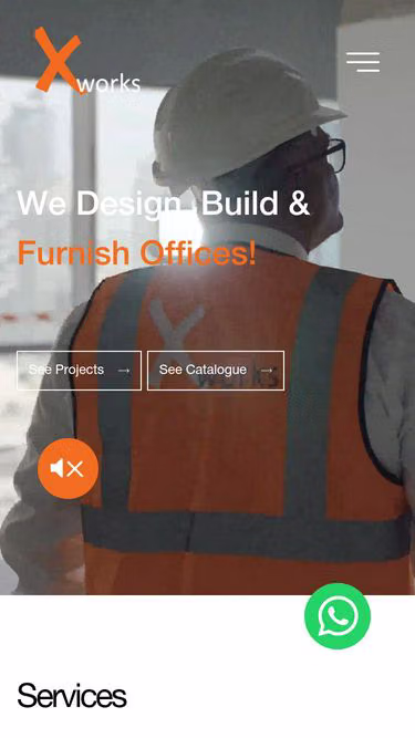 Screenshot of xworks.ae