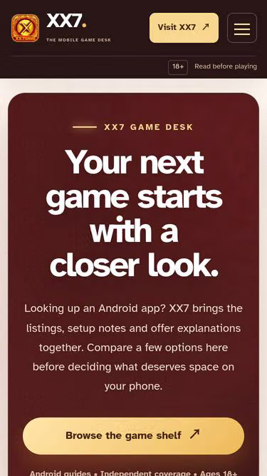 Screenshot of xx7.game