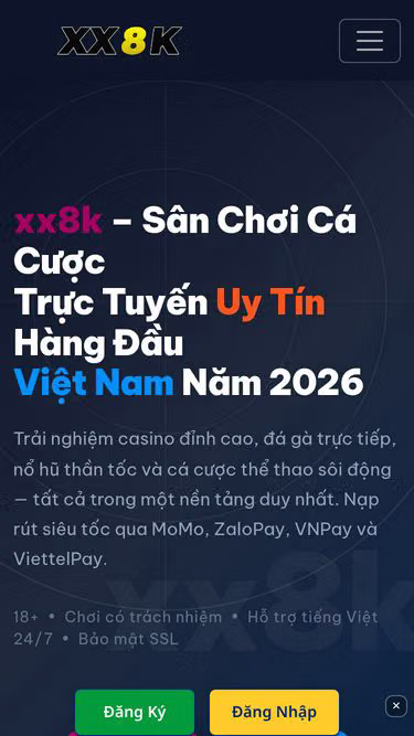Screenshot of xx8k.io