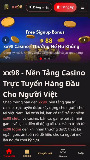 Screenshot of xx98.lol