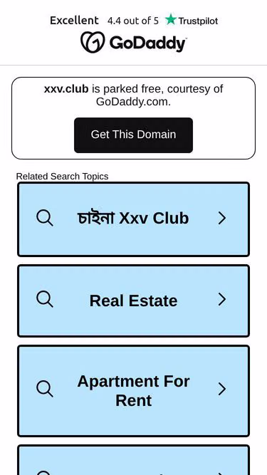 Screenshot of xxv.club