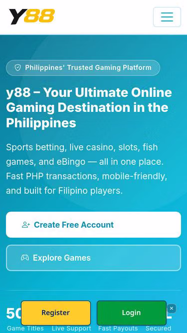 Screenshot of y88.ceo