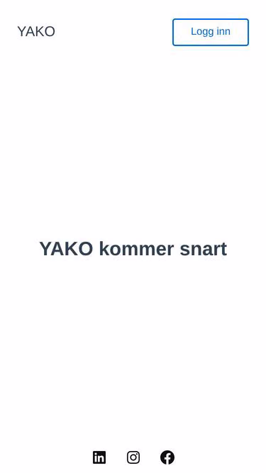 Screenshot of yako.no