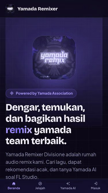 Screenshot of yamada.my.id