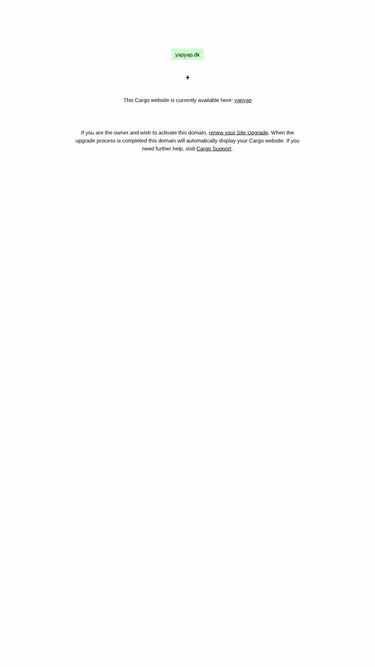 Screenshot of yapyap.dk