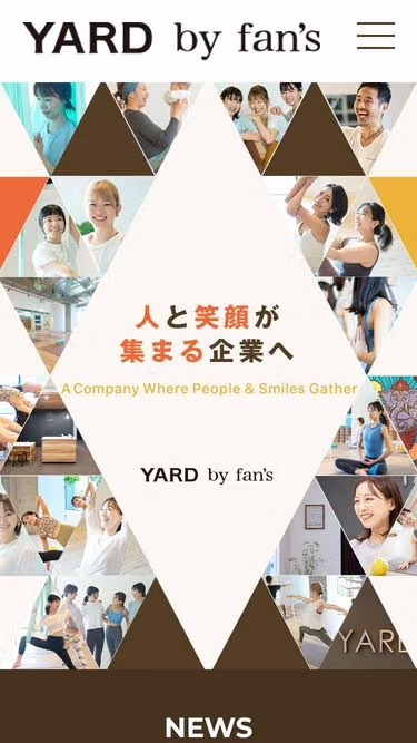 Screenshot of yard.jp
